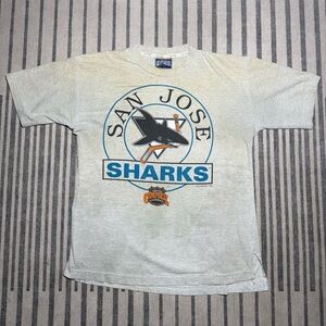 Vintage 1991 San Jose Sharks NHL T-Shirt